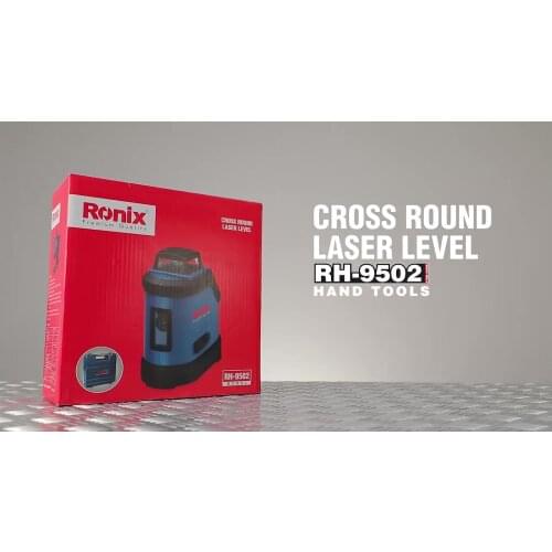 2021 Ronix Professional Tool RH-9536 3D Auto Best Laser Level Green