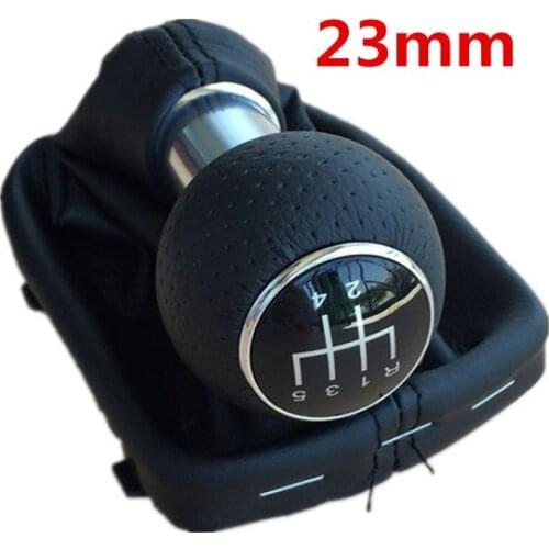 Car Gear Shift Knob 23mm Manul Gear 5/ 6 Speed For Audi A3 8L 1.6 Liter 1996 1997 1998 1999 2000 2001 2002 2003 Car Parts