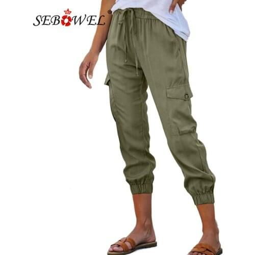 Женские брюки карго SEBOWEL China At AliExpress