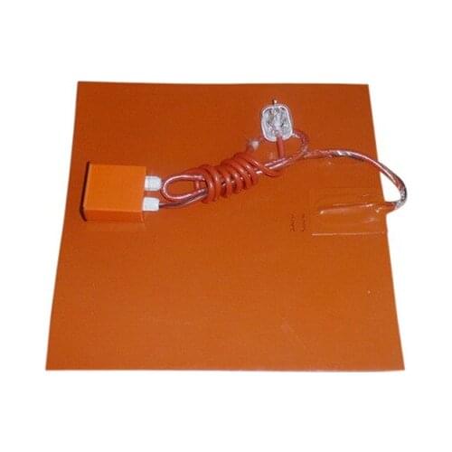 450*550*1.5mm 220v 800w Silicone Heater Pad With 1000mm lead wire & adhesive 1 side Temperature controller