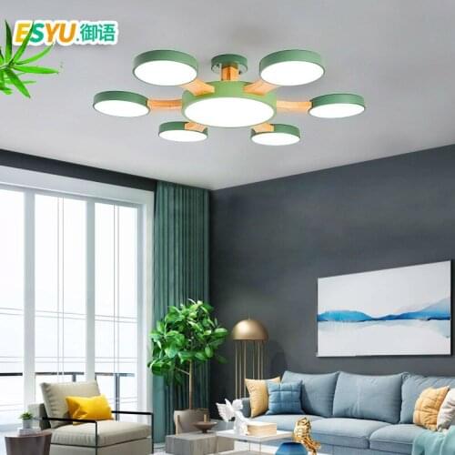 Modern led chandelier lustres hanging lamp design lamp hanglampen nordic decoration home living room decoration avizeler