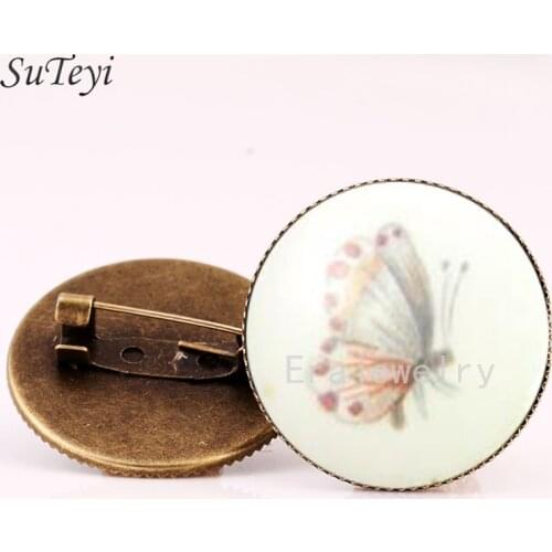 Белые броши на одежду Suteyi China At AliExpress