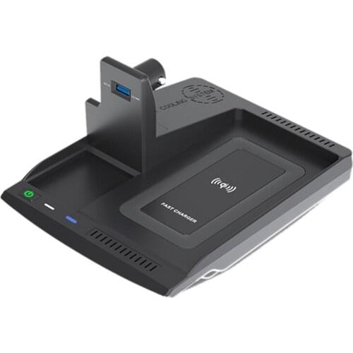 15W Car QI Wireless Charger Fast Charging Phone Charger for HONDA ACCORD Armrest Box Charging Phone Holder