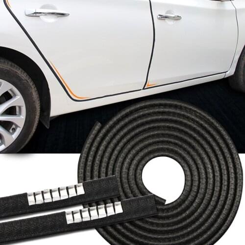 5M Car door anti-collision strip steel strip for Toyota Camry Corolla RAV4 Yaris Highlander/Land Cruiser/PRADO Vios Vitz/Reiz