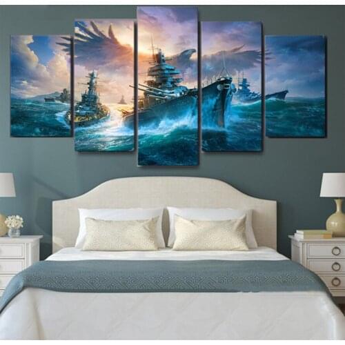 Abstract eagle battleship 5pcs diamond Embroidery diy diamond painting mosaic diamant painting 3d cross stitch diamond A1180