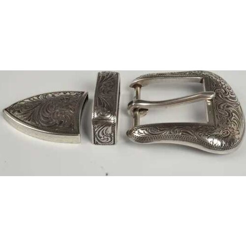 Free shipping silver plated metal men DIY design belt buckle 3pcs parts/set fashion unique leather craft accessories