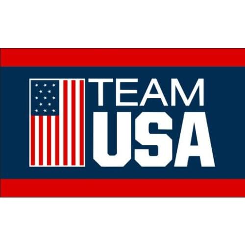 90*150cm USA team Flag digital print custom USA Flag banner