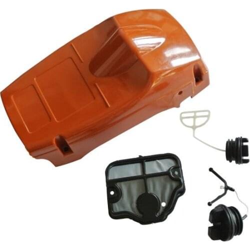 Engine Wrapped Cylinder Cover Gas Oil Cap Fit 136 137 141 142 Chainsaw