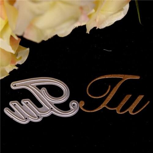 Spanish word text Metal Cutting Dies for Diy Scrapbooking Die Cut New Cuts for Paper Card Making Craft Photo