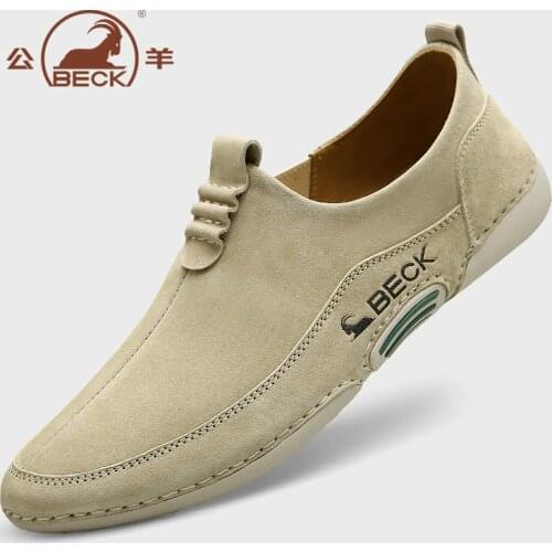 Mens shoes comfortable genuine leather loafer anti slip footware home slip on convenient moccasin shoes