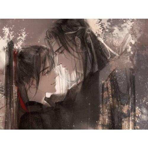 Mo Dao Zu Shi DIY 11CT Embroidery Cross Stitch Kits Craft Needlework Set Cotton Thread Printed Canvas Home Decoration Design