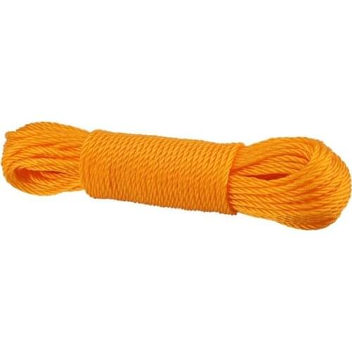 20m Nylon Rope Lines Cord Clothesline Garden Camping Outdoors Lanyard Camping Rope Clothesline for Camping