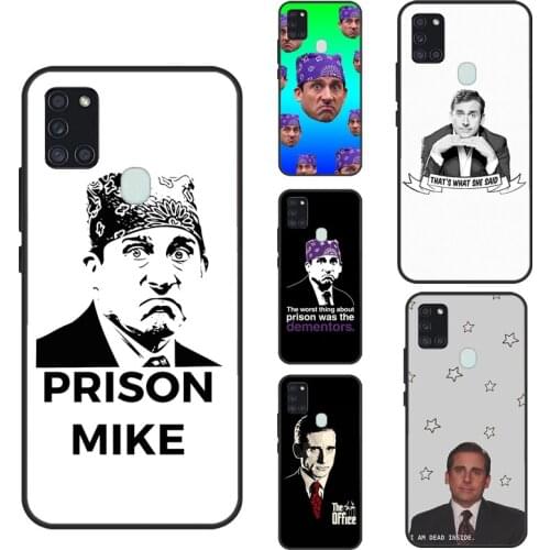 The Office Prison Mike For Samsung A72 A52 A42 A32 A12 A11 A31 A51 A71 A21S A20e A10 A02 S A40 A70 A50 Phone Case