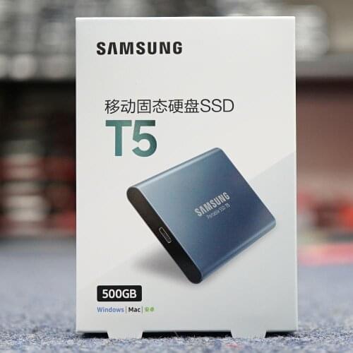 Samsung PC Portable T5 SSD 250GB 500GB 250G 500G External Solid State Drives USB 3.1 1TB 2TB
