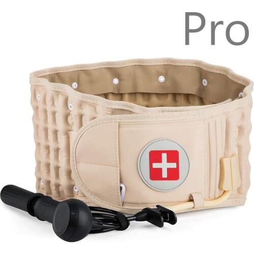Lumbar Relief Spinal Decompression Belt Pro Air Traction Belt Waist Brace Support Lumbar Backache Waist Brace Pain Release