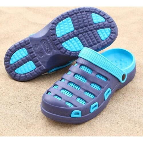 Men Slippers 2021 Summer Casual Home Slipper Quick Dry Clogs Beach Sandals Cheap Garden Shoes Mules Non-slip Bathroom Flip Flops