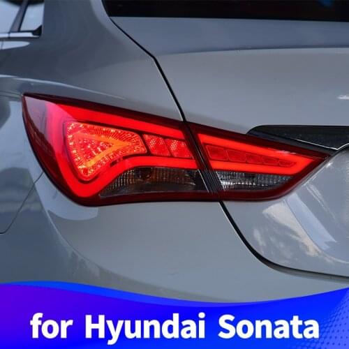 Taillight Assembly for Hyundai Sonata 2010-2014 Hyundai i45 LED running light LED brake light LED fog light