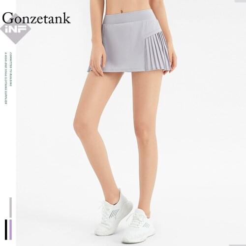 Womens Gym Clothes Quick Drying Shorts Outdoors Running Shorts Dance Pantskirt Yoga Pleated Skirt Sports Seamless Gym Shorts