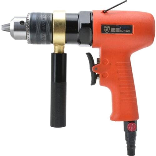 13mm Pneumatic Drill Industrial-grade Handheld Positive/Reverse Air Drill BD-1029