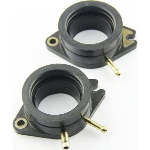 Motorcycle Carburetor Adapter Inlet Intake Pipe Rubber Mat For Yamaha XV700 XV750 XV920 Virago 750 700 920 24M1358601 1TA135860