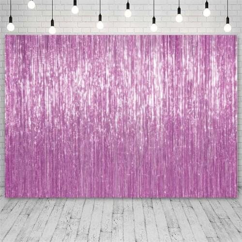 Glitter Curtain Girl Party Photo Backgrounds Pure Solid Color Wall Kids Portrait Pets Photography Backdrops For Studio