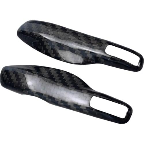 Real Carbon Fiber Key Case For New Porsche Cayenne Macan 911 Boxster Cayman
