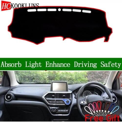 For changan Alsvin 2018 Right Hand Drive Dashboard Cover Car Stickers Sun Shade Dash Mat Carpet Interior Accessories