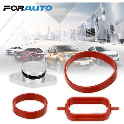 FORAUTO 22mm Blanks Repair Aluminum Replacement Bungs Diesel Swirl Flap Blanks Swirl Flap Blanking Plates seal For BMW