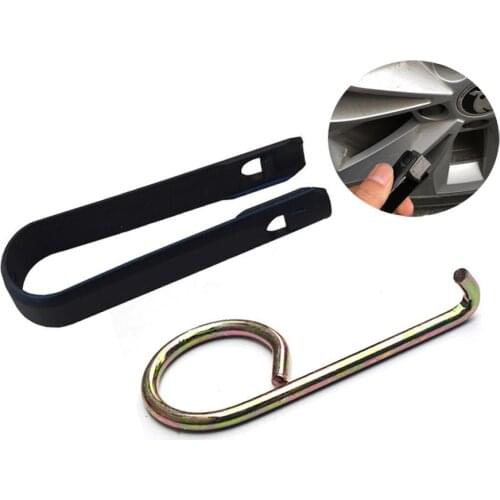 Car Wheel Lug Nut Cover Caps Removal Tool Fast Dismantle Car Tire Cap Tool Aluminum Wheel Bolt Nut Caps Covers Puller Tool