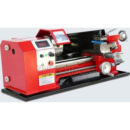 Miniature Lathe Metal Wood Buddha Beads Processing Small Home 220V High Precision Industry Machine Tools Digital Display Speed