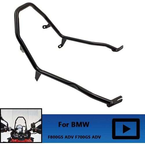 For BMW F800GS ADV F700GS ADV Adventure 2015 2016 2017 Motorcycle Windshield Mounting Bracket Black