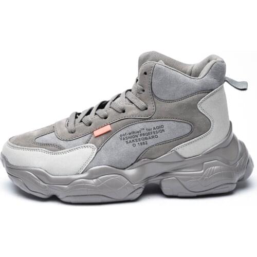 2020 Autumn new Mens clunck sneaker tide brand mens leisure sport shoes fashion ankle boot