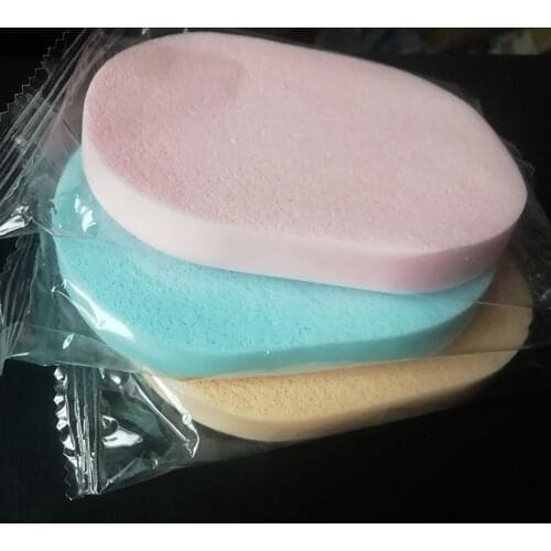 Shinbay Extra Fine Smooth Micropore Face Cleaning Sponge Puff Washing Facial Cleansing Pad Foam Produce Conjac Sponge