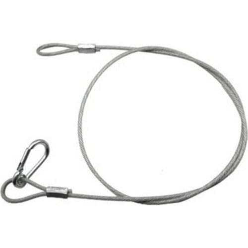 Fast shipping 50pcs/lot 60 cm stage lighting safety rope insurance rope sound safety chain stainless steel wire rope