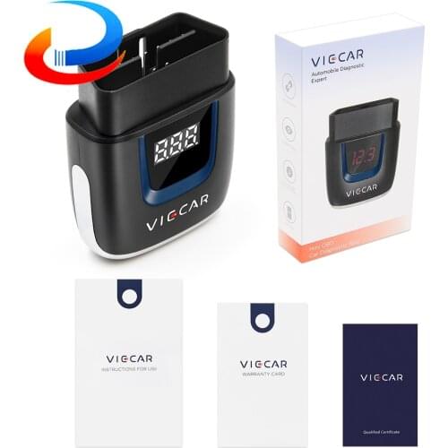 Viecar VP003 ELM327 BT 4.0 PIC18F25K80 OBD 2 OBD2 WIFI ELM 327 Scanner ODB2 Car Diagnostics for Android/IOS Auto Tool