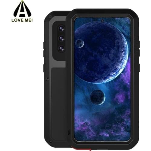 A52 LOVEMEI Life Waterproof POWERFUL Metal Case for Samsung Galaxy A52 Shockproof Phone Cover Gorilla Glass Full Body Protection