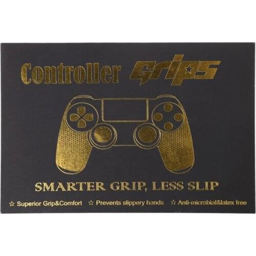 Anti-Slip Smarter Squid Hand Grip Sticker For PS4 Controller Joystick L+R Set