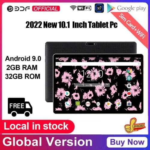 2020 Newest Tablet PC 16GB ROM 10 Inch Android 4.4 Tablet Quad Core WiFi Bluetooth 2G Phone Call CE Brand Google Tablets 10.1