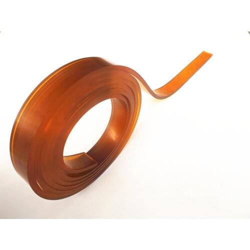 Free Shipping ! 80A Durometer 50*9*4000mm Flat Squeegee Blade