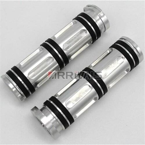 CNC 1" 25/22mm Handlebar Hand Grips For Harley Sportster XL 883 1200 48 72 Cruiser Custom