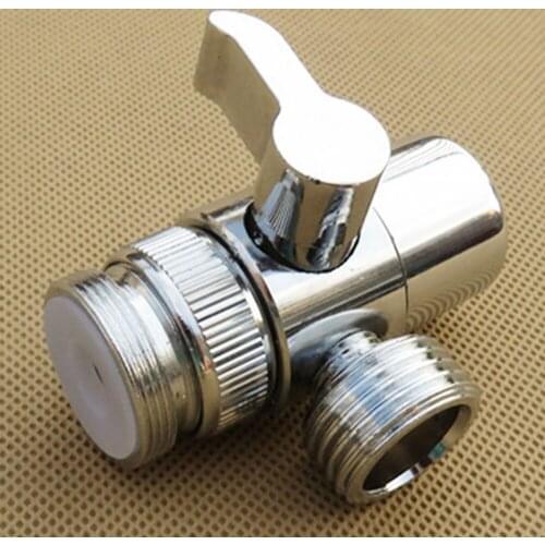 Faucet Valve Diverter Sink Valve Water Tap Faucet Splitter Adapter Home Bathroom Kitchen Diverter