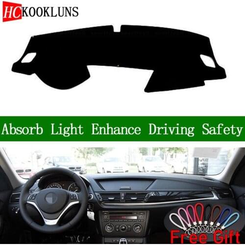 For BMW X1 2011 2012 2013 2014 2015 Dashboard Cover Sun Shade Dash Mat Pad Carpet Car Stickers Interior Accessories