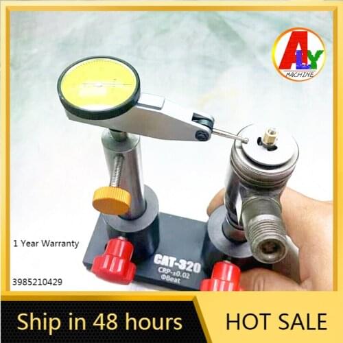 For CAT320 Diesel Injector Armature Plate Radial Runout Control Valve Verticality Tester Tool To Solve Loading Abnormal Noise
