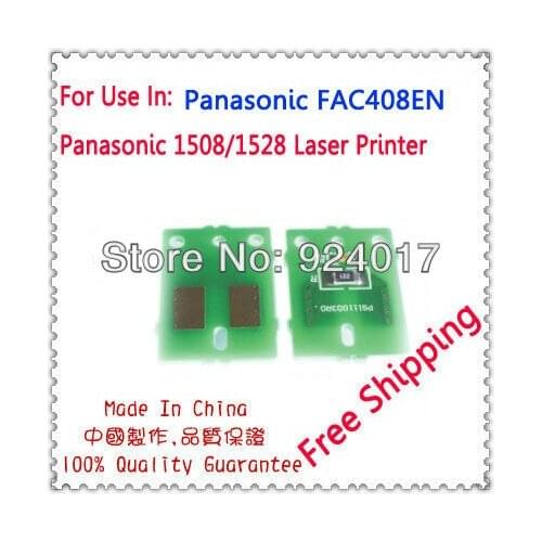For Panasonic KX-MB 1508 1528 1518 1538 1558 Printer Toner Chip,KX-FAC408CN KX-FAC408 KX-FAC 408 Refill Toner Cartridge Chip