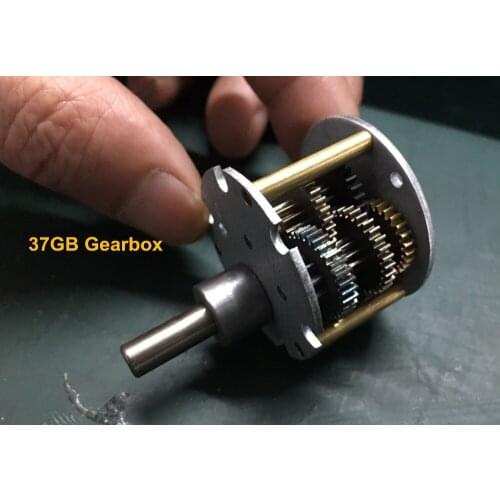 Exclusive HIGH QUALITY. 37GB Gearbox,37MM reduction box gear module: M 0.5