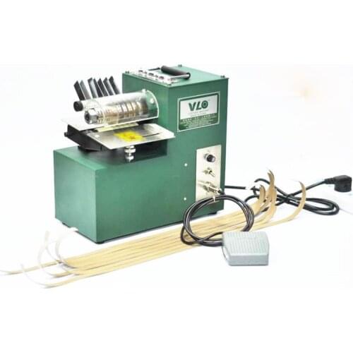 220V/110V 1400r/min Electrostatic Strip of Leather Cutting Machine Leather Cutter