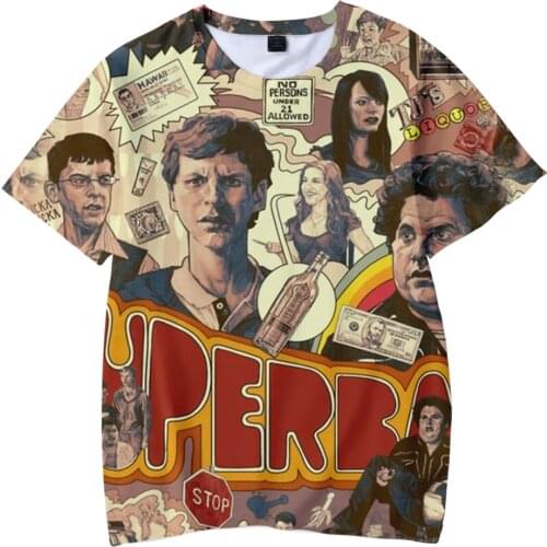 Popular McLovin American comedy Superbad Summer Adult Kids 3D T-shirt Men Women Fashion Streetwear Tees Casual Short Sleeve Tops