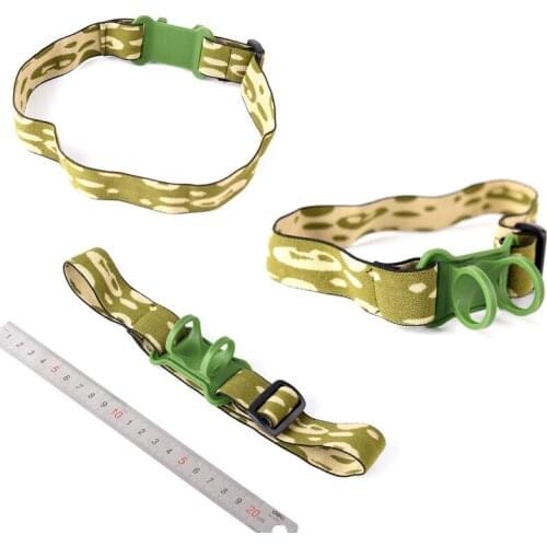 Headband Head Belt Head Strap Mount Holder For 18650 Headlight Flashlight Lamp Torch Headlamp