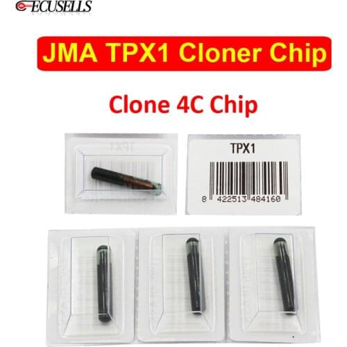 JMA TPX1 Cloner Chip Clone 4C Car Key Chip for Ford for Toyota for Lexus for Suzuki for Daihatsu for Infiniti for Lincoln