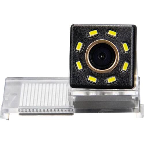 HD 720p Rear view camera with LED for Peugeot 301/308/408/508/C5/3008/307 /307CC Waterproof camera Reversing backup camera